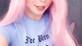 BELLA DELPHINE SHOWING HER TITS FIRST TIME EVER (NOT FAKE!!!)