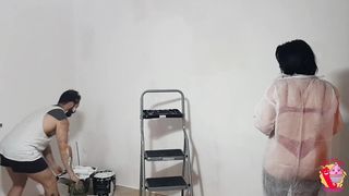 The House Painter Casts a Spell on the MILF