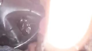 Chunky Black Mama Sucks my Cock Real Good CumShot