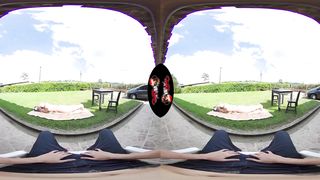 VRLatina - Stunning Big Ass Big Tit Babe Outdoor Fucking VR