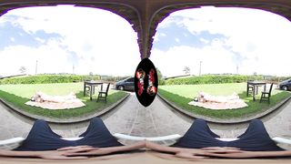 VRLatina - Stunning Big Ass Big Tit Babe Outdoor Fucking VR