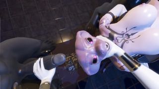 Furry Gangbang in Club