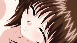 Busty takes food at home and they end up eating a big cock | Anime Hentai