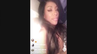 2020 K Michelle Flashing on Live #YESGODLY