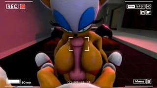 Rouge & Tails Fucking Hard and Horny