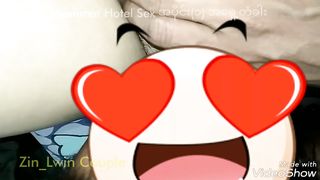 Z&L Hotel Sex (Part 1 Pussy Fuck) ဂျိုင်းမွှေးတွေနဲ့ချစ်သူလေးကို ဟိုတယ်မှာအဖုတ်လိုးခြင်း (အပိုင်း ၁)