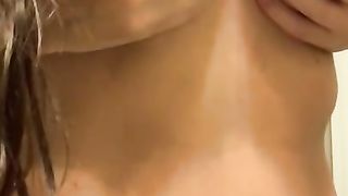 Playing with my Nipples and Squeezing my Perky Tits