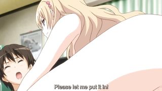Big Cock makes golden shower in the mouth of a busty woman | Anime hentai