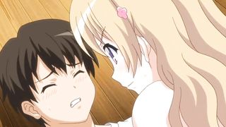 Big Cock makes golden shower in the mouth of a busty woman | Anime hentai