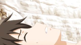 Big Cock makes golden shower in the mouth of a busty woman | Anime hentai