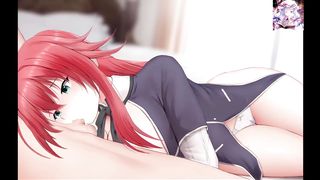 Highschool DxD Rias Gremory Fucked Hard Animated Hentai Kai