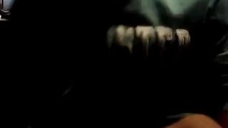 Cute frat boy jerking off and shooting his load on cam