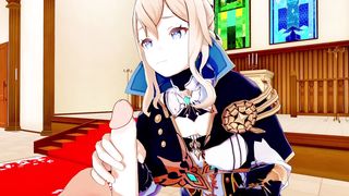 JEAN Genshin Impact 3D HENTAI 1/7