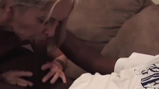 Annabelle gets fucked and creampied by dark cock