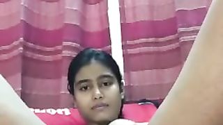 Beautiful Teen Desi Girl Fingering...!!!!