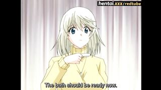 Sexy Slut seduces her future Roommate with her big tits - Hentaixxx