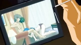 Big boobs hentai doll does oral and rides rod