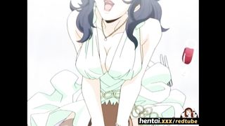 Busty MILF Seduces a younger guy and swallows his load - Hentaixxx