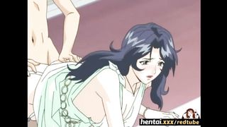 Busty MILF Seduces a younger guy and swallows his load - Hentaixxx