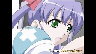 Licking her friend's puss while getting fucke