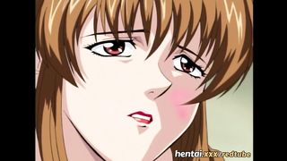 Sitting on the teacher's desk getting a blowjob - Hentaixxx