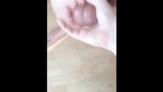 Me training a buddy in CBT - his first day of training