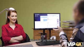 VIP4K. Isabella dà la sua vagina rasata per scopare per ottenere un grosso