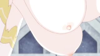 Blonde hentai cutie gets fucked