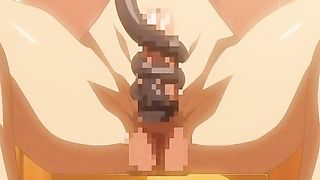 Big titted hentai babe gets fucked deep