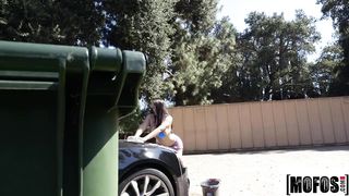 Mofos - Curvy Teen Gets Watched Washing her Car