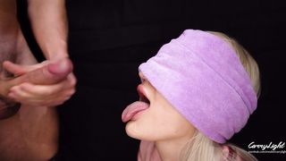 Step Son Trick his Step Mom with the Taste Game / Unexpected Cum in Mouth / Full Mouth of Sperm 4K