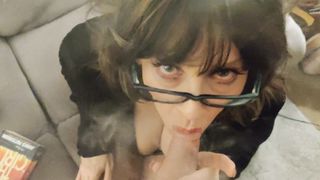 4K MATURE SMOKING BLOWJOB MOTHER INLAW MILF GILF SHOW SWALLOW FETISH