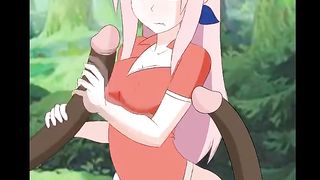 Sakura hentai t. sex