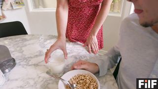 Giving my Redhead Stepmom Penny Pax the Creampie she Deserves