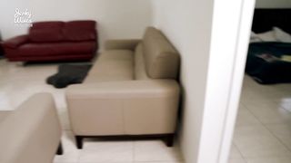 Hot Step Mom is Stuck to the Couch - Cory Chase