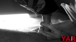 Passionate Girlfriend gives Gentle Blowjob with Orgasm