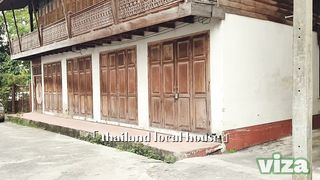 Christmas Sex, Thailand Natural Park with Beautiful Girl Big Tits & Fucking in Doggy Style