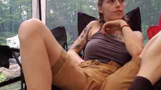 Public Masturbating Camping