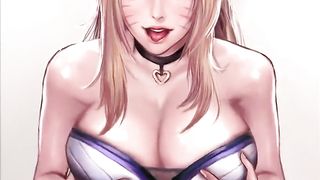 League of Legends - our Temptress, Slut Ari, Part 2 (League of Legends / Hentai)