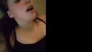 HIGHSCHOOL GIRL FUCKS A BIG COCK FOR THE FIRST TIME. AND SHE LOVES IT!!