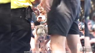 amateur contest at cumshot music festival