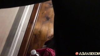 ASIANSEXDIARY Clothing Store Foreplay Gets Filipina Pussy Wet