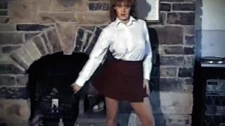YOUR LOVE IS KING - vintage British schoolgirl striptease