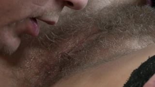 MOM Blonde Hairy MILF Loves Cock
