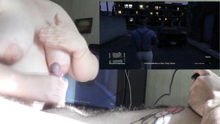 BBW Tanya Mellow blowjob vs. GTA Online