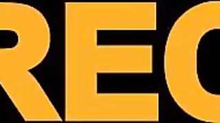 Big Round goth Bubble Butt chick with tattoos does a horny Wedgie