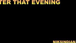 Hot Indian Bhabhi talks dirty in Hindi, sucks cock and gets fucked hard