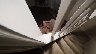 Caught Wife playing with her toy again!