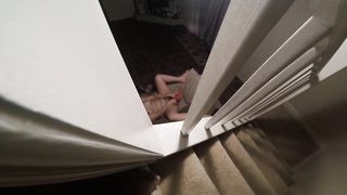 Caught Wife playing with her toy again!