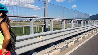 Anal Surprise during Hot Cycling